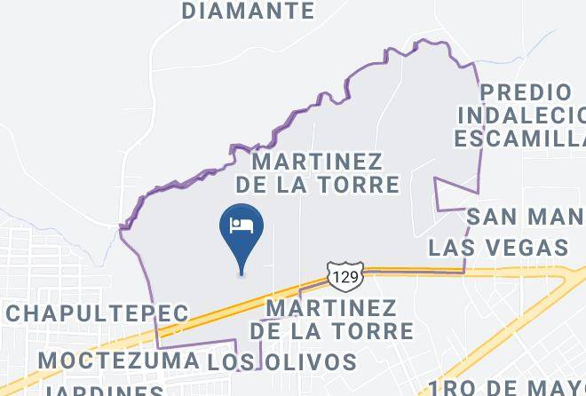 Martinez De La Torre - Hotel Vicans Maps