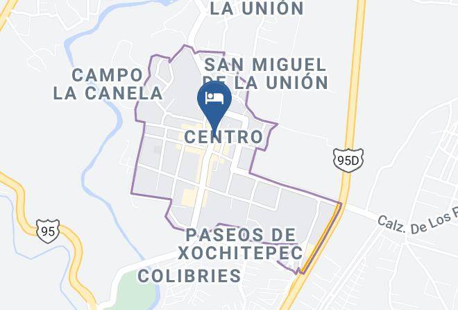 Xochitepec - Hotel Vicar Maps