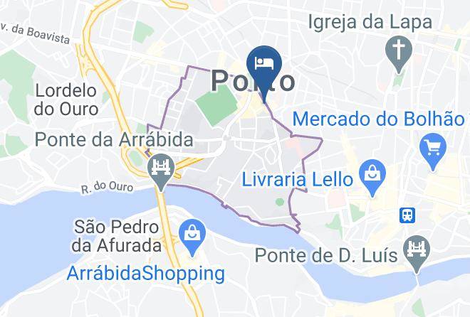 Hotel Vice Rei Porto Map