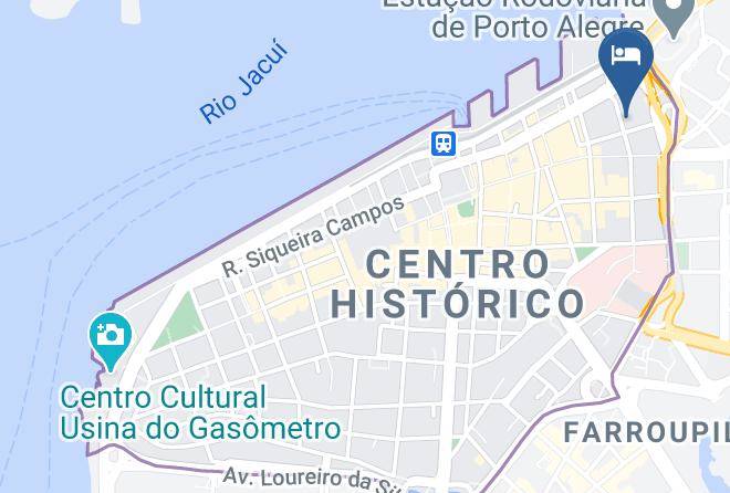 Porto Alegre - Hotel Vicente Maps