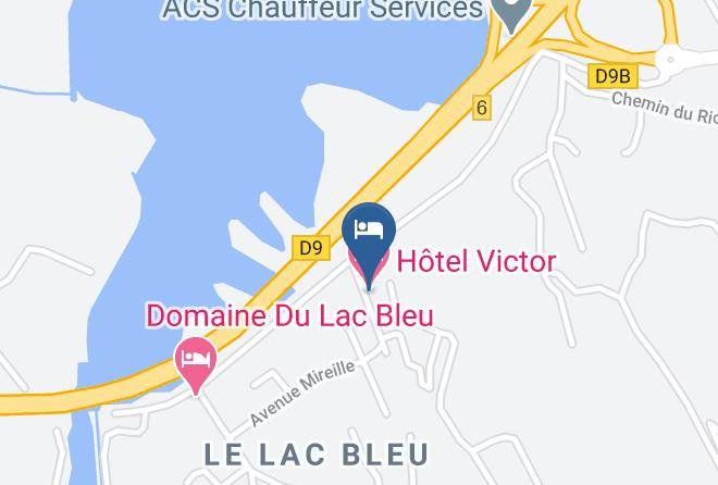 Bouches Du Rhone - Hotel Victor Maps