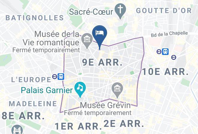 Hotel Victor Masse Map