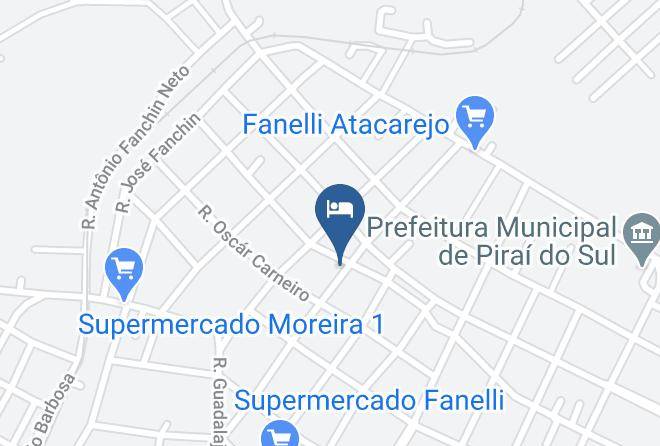 Pirai Do Sul - Hotel Victor Maps