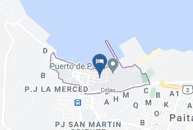 Paita - Hotel Victor's Maps