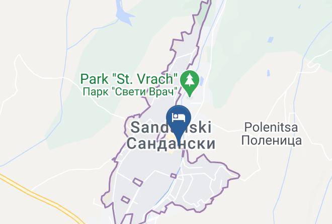 Sandanski - Hotel Victoria 1 Maps