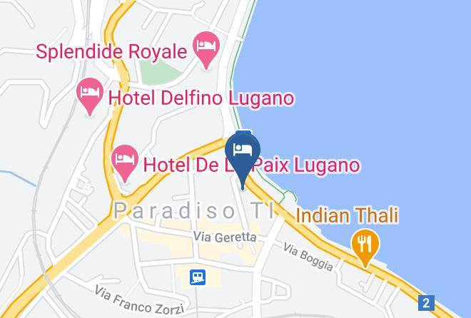 Hotel Victoria Au Lac Map