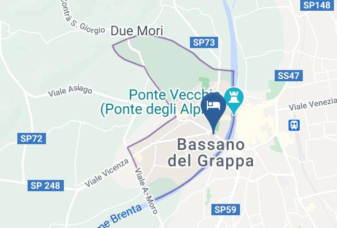 Vicenza - Hotel Victoria Bassano Del Grappa Maps