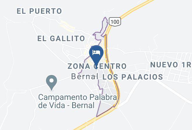 Ezequiel Montes Municipality - Hotel Victoria Bernal Maps