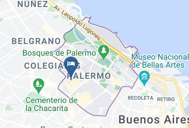 Buenos Aires - Hotel Victoria Maps