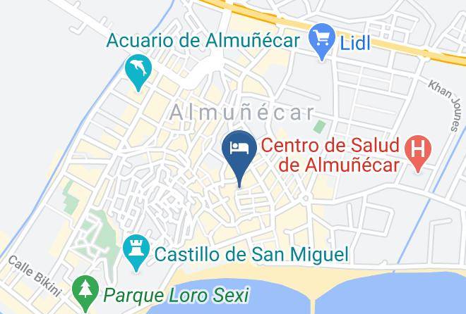 Granada - Hotel Victoria Centro Maps