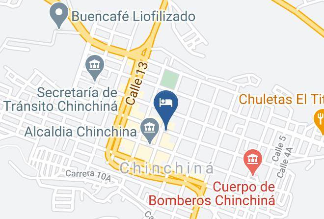 Chinchina - Hotel Victoria Maps