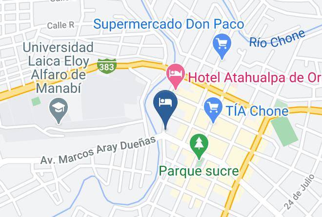 Chone - Hotel Victoria Chone Maps