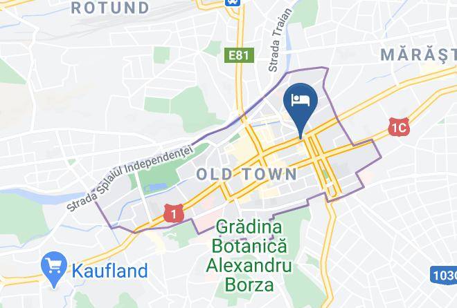 Cluj Napoca - Hotel Victoria Maps