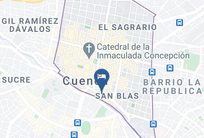 Cuenca - Hotel Victoria Maps