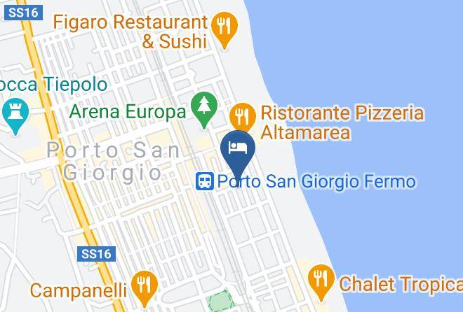 Fermo - Hotel Victoria Maps