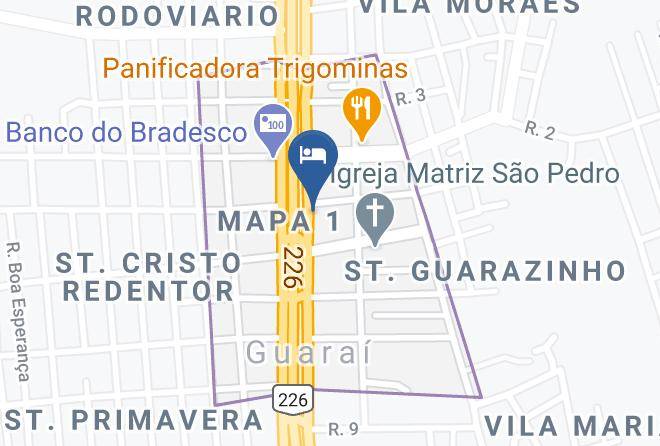 Guarai - Hotel Victoria Maps