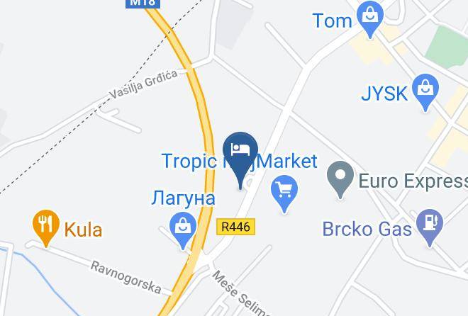 Sarajevo Romanija - Hotel Victoria Maps