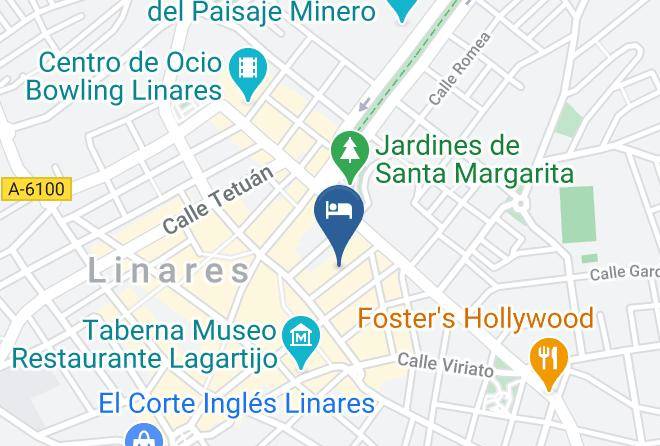 Jaen - Hotel Victoria Maps