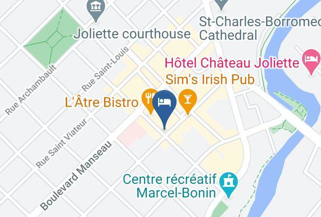 Joliette Regional County Municipality - Hotel Victoria Maps