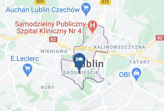 Lublin - Hotel Victoria Maps