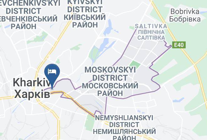 Kharkiv - Hotel Victoria Maps