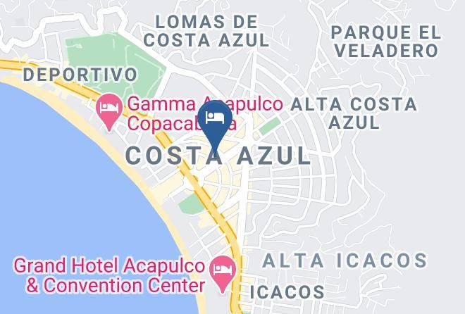 Acapulco De Juarez - Hotel Victoria Maps