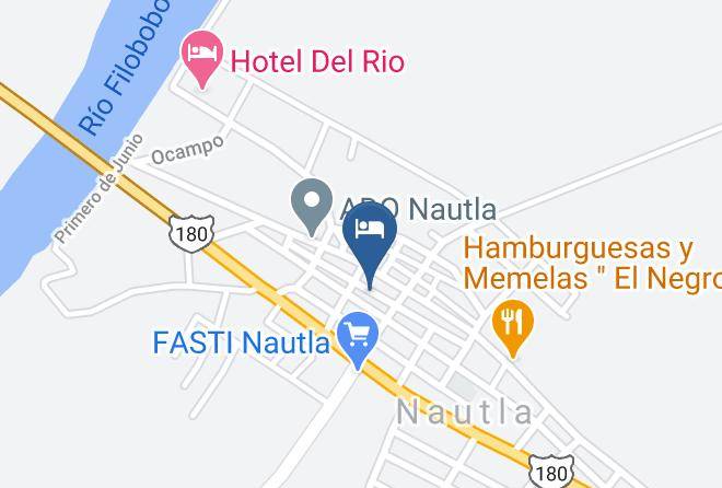 Nautla - Hotel Victoria Maps