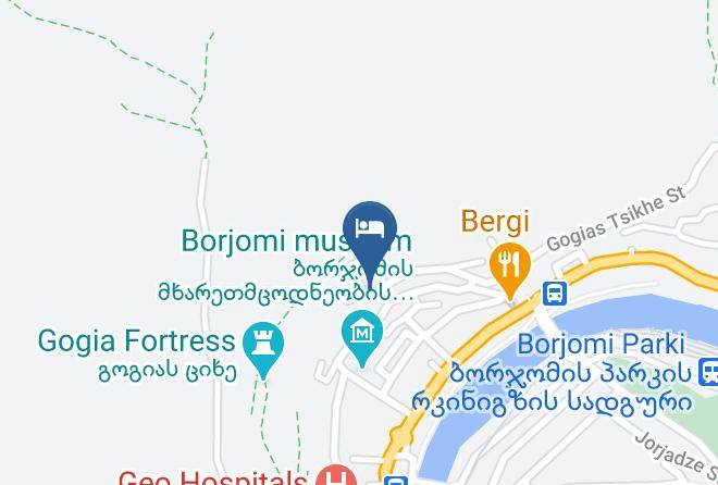 Borjomi - Hotel Victoria Panorama Maps