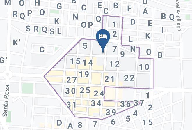 Pisco - Hotel Victoria Maps