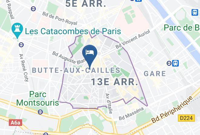 Paris - Hotel Victoria Maps