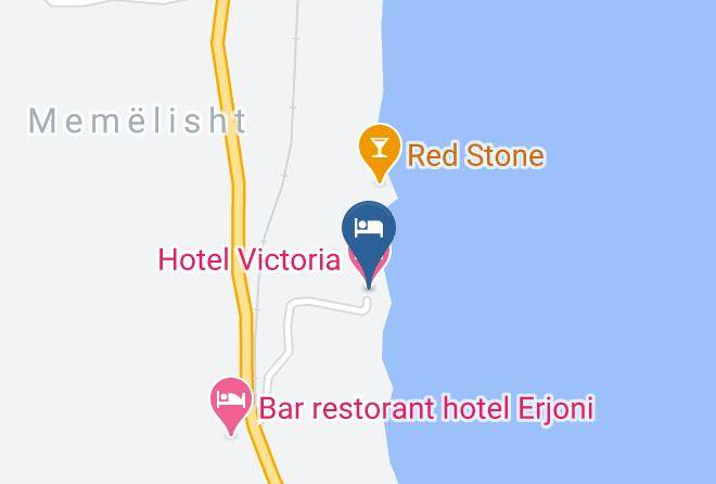 Pogradec - Hotel Victoria Maps