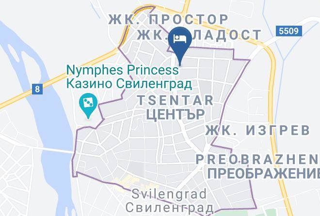 Svilengrad - Hotel Victoria Maps