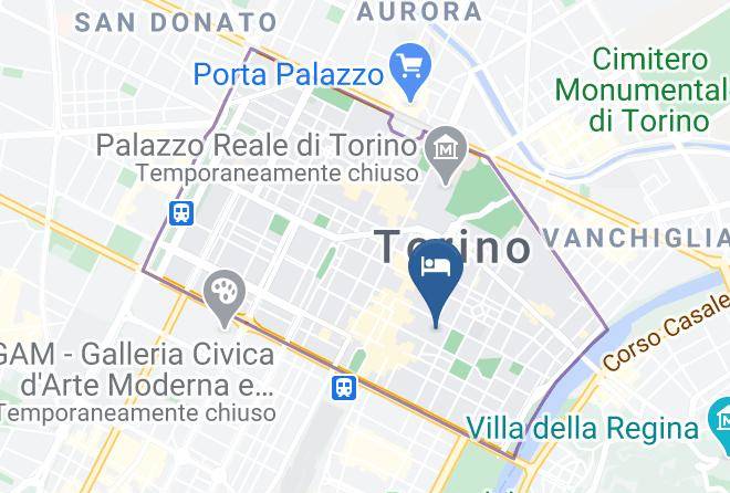 Turin - Hotel Victoria Torino Maps