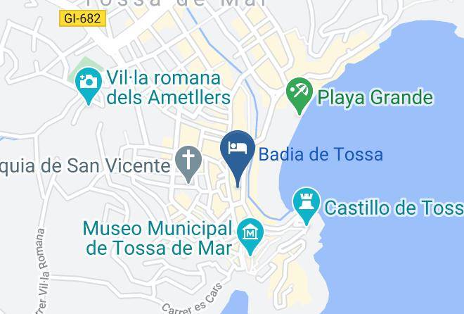 Girona - Hotel Victoria Tossa De Mar Costa Brava Maps