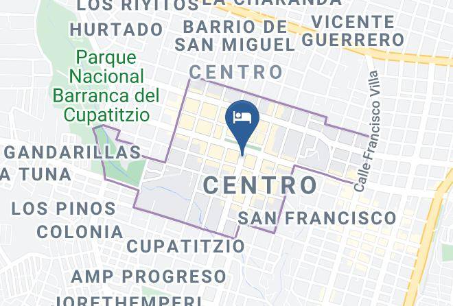 Uruapan - Hotel Victoria Uruapan Maps
