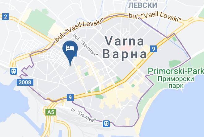 Varna - Hotel Victoria Maps