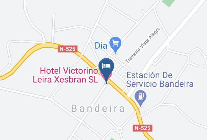Pontevedra - Hotel Victorino Leira Xesbran S L Maps