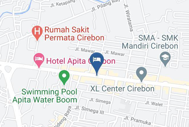 Cirebon Regency - Hotel Victory Cirebon Maps