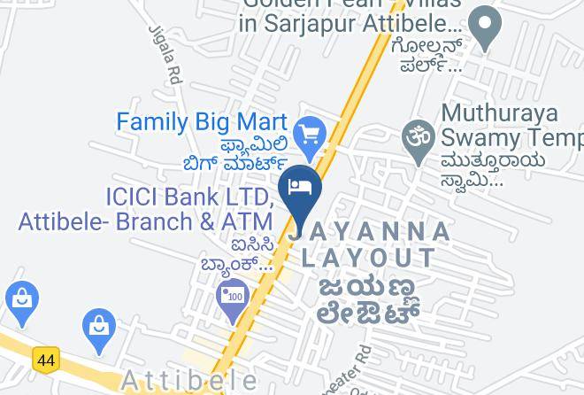 Anekal Sub District - Hotel Victory Grand Maps