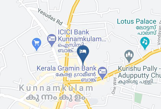 Kunnamkulam - Hotel Victory International Maps
