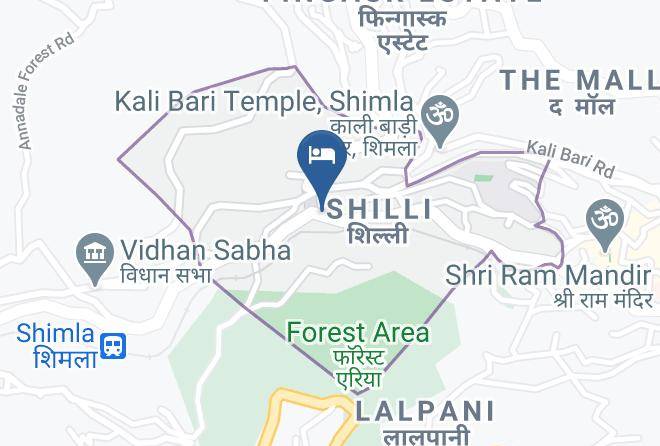 Shimla - Hotel Victory Maps