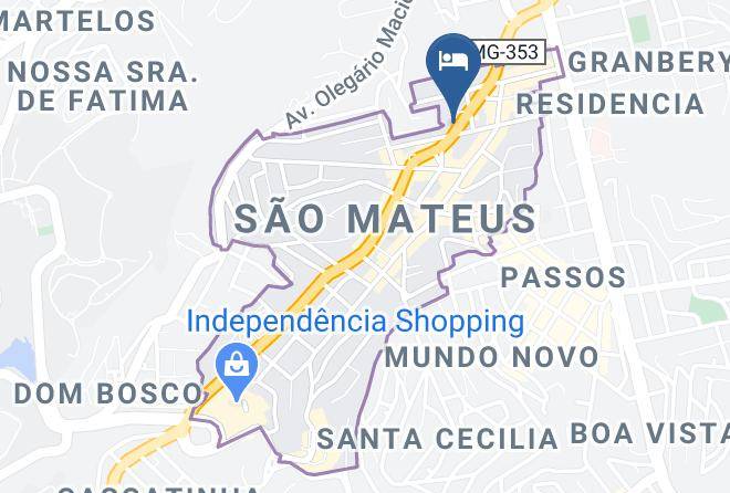 Juiz De Fora - Victory Business Hotel Maps