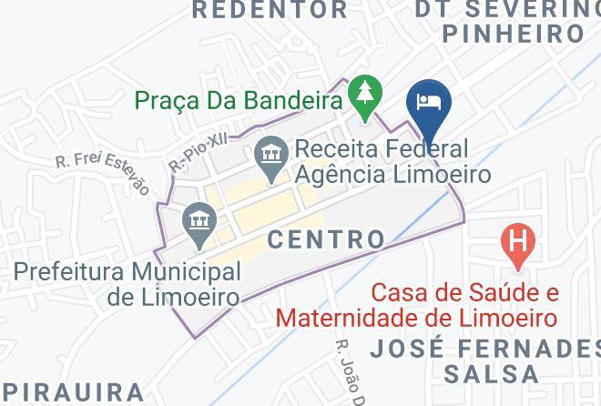 Limoeiro - Hotel Vida Nova Maps