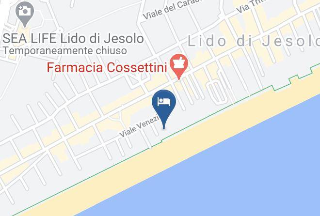 Venice - Hotel Vidi Miramare & Delfino Maps