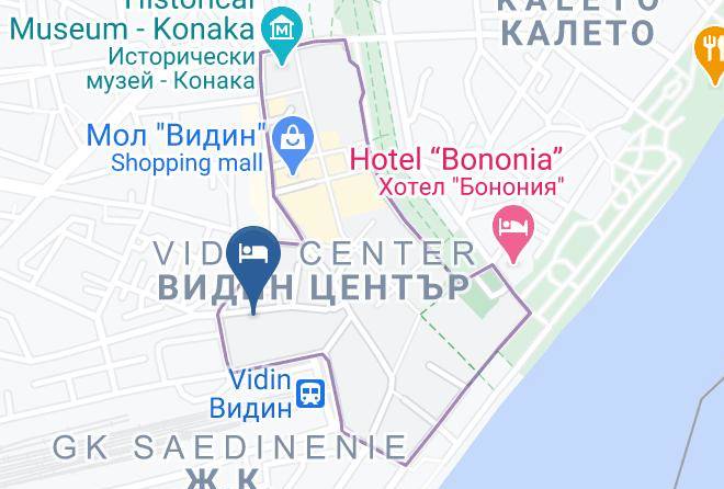 Vidin - Hotel Vidin Maps