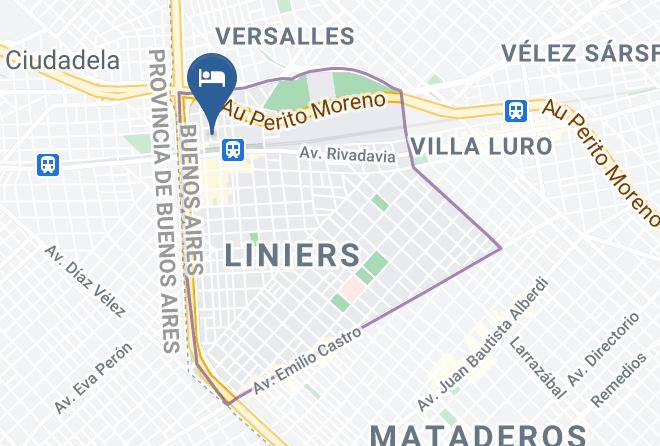 Buenos Aires - Hotel Viedma Maps