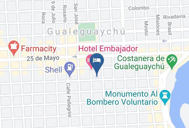 Gualeguaychu - Hotel Viedma Maps