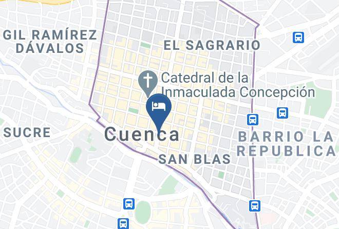 Cuenca - Hotel Vieja Mansion Maps