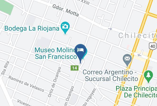 Chilecito - Hotel Viejo Molino Maps