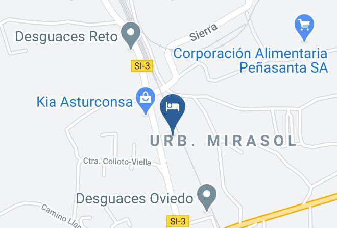 Asturias - Hotel Viella Asturias Maps